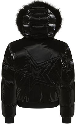 Превью Женская горнолыжная куртка Куртка горнолыжная HIGH SOCIETY Victoria Nebula Black